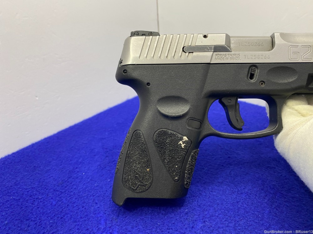 Taurus G2C 9mm Stainless 3 1/4" *POPULAR RELIABLE SEMI-AUTOMATIC PISTOL*-img-33