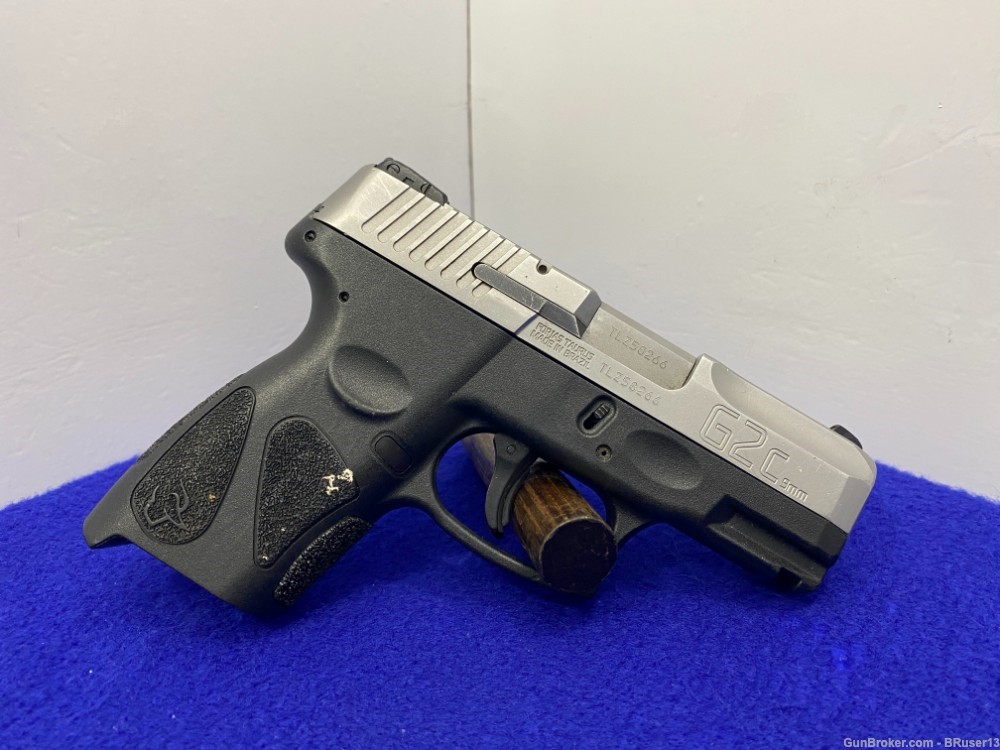 Taurus G2C 9mm Stainless 3 1/4" *POPULAR RELIABLE SEMI-AUTOMATIC PISTOL*-img-10