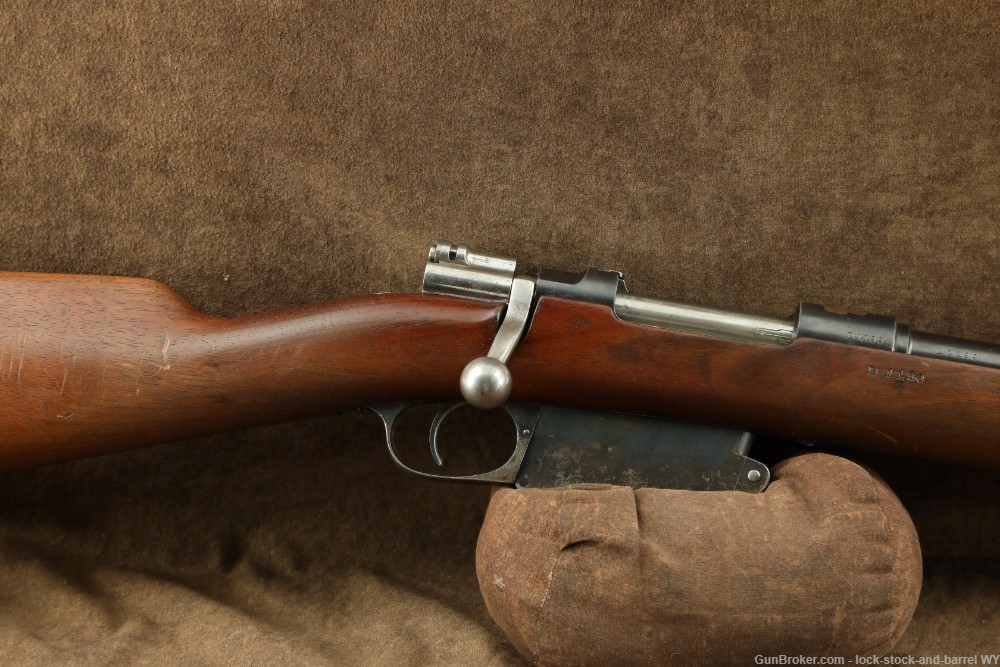 Argentine Mauser 1891 Loewe 7.65x53 Matching Sporter Bolt Action Rifle-img-4