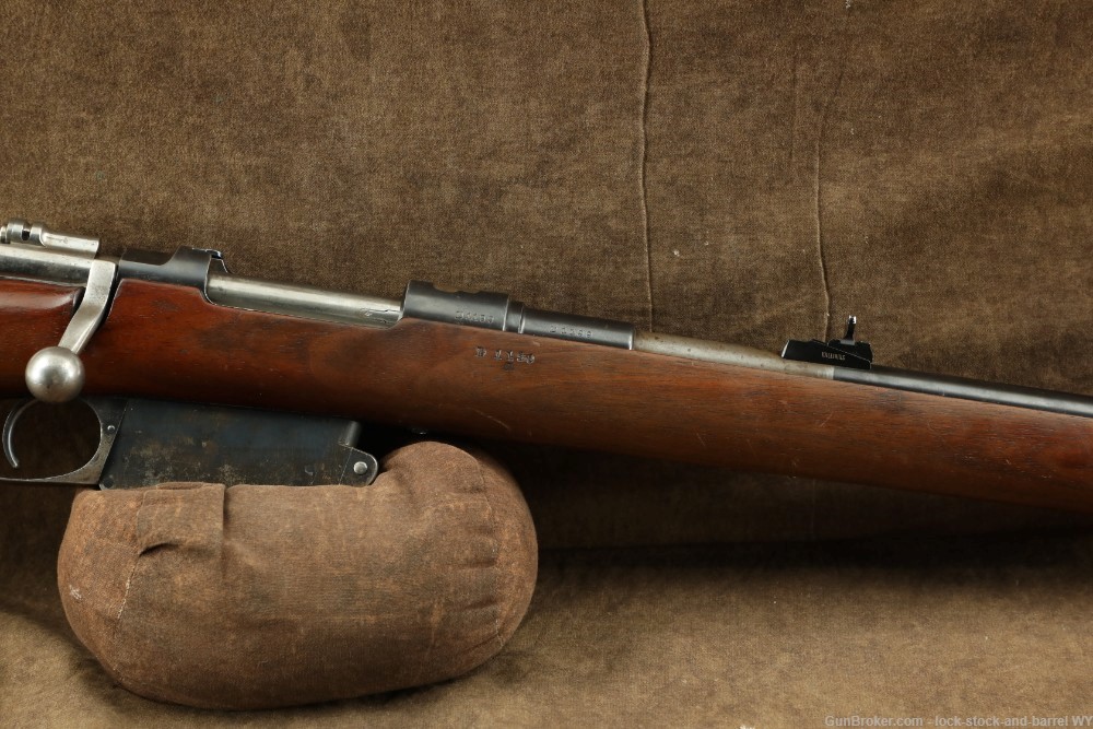 Argentine Mauser 1891 Loewe 7.65x53 Matching Sporter Bolt Action Rifle-img-5