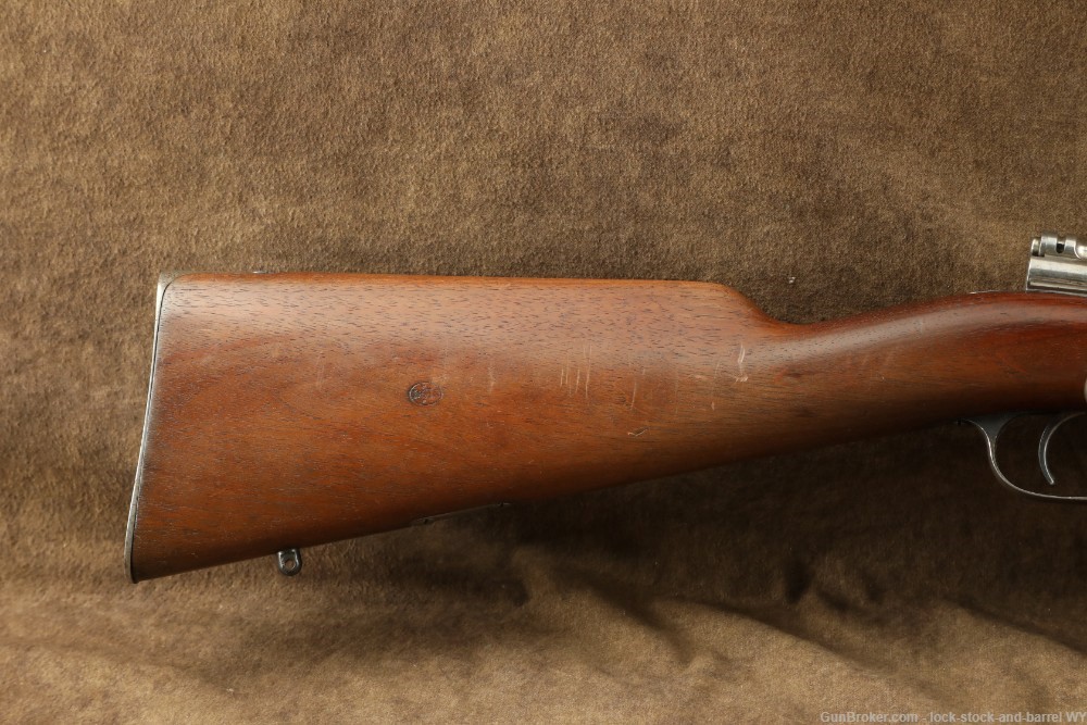 Argentine Mauser 1891 Loewe 7.65x53 Matching Sporter Bolt Action Rifle-img-3