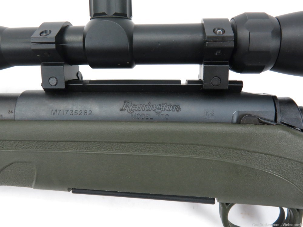 Remington Model 770 30-06 22" Bolt-Action Rifle w/ Scope & Magazine-img-8