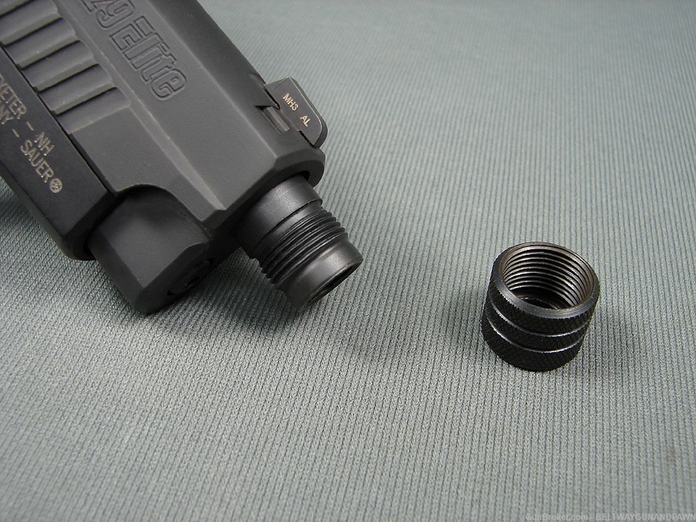 Sig Sauer P229 Elite TB Threaded Barrel 9mm 4" As-New in Box w/Hi Cap Mags-img-7