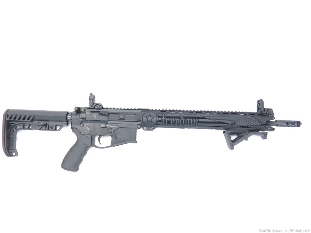 Unique ARs .223 Wylde 16" Semi-Automatic Rifle NO MAG AS IS-img-18