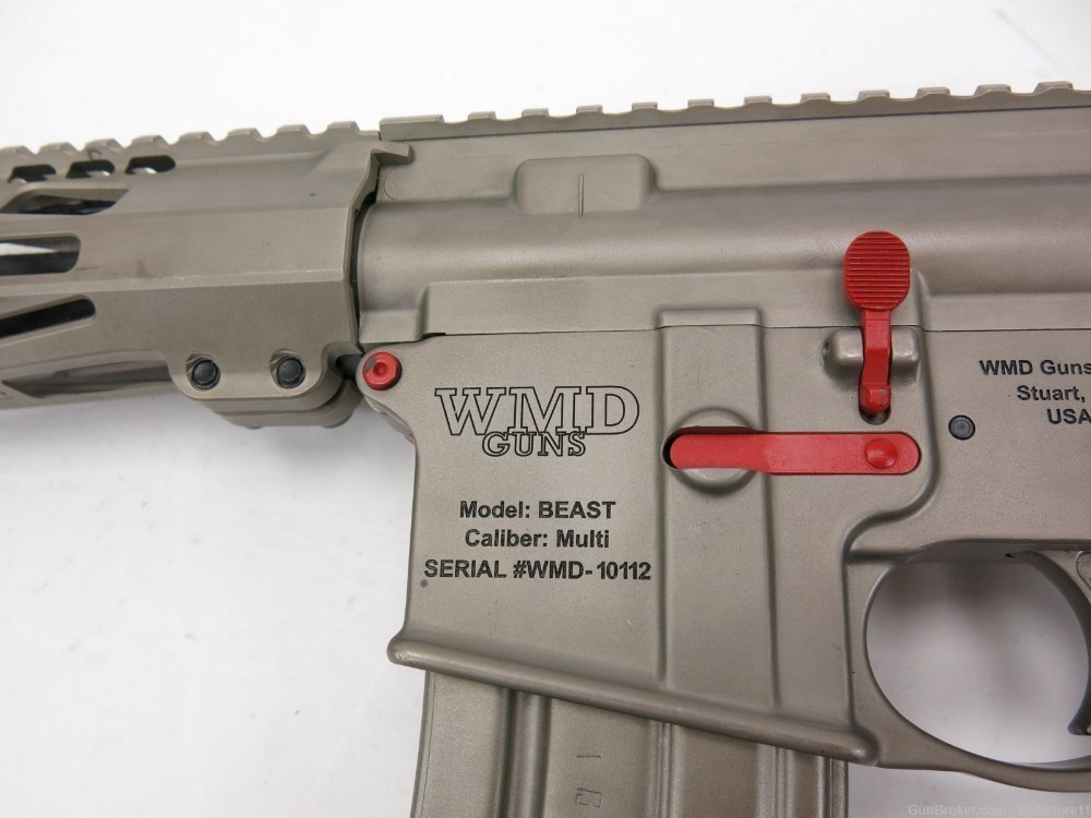 WMD Beast 10" 5.56 Semi-Automatic Pistol w/ Magazine-img-7
