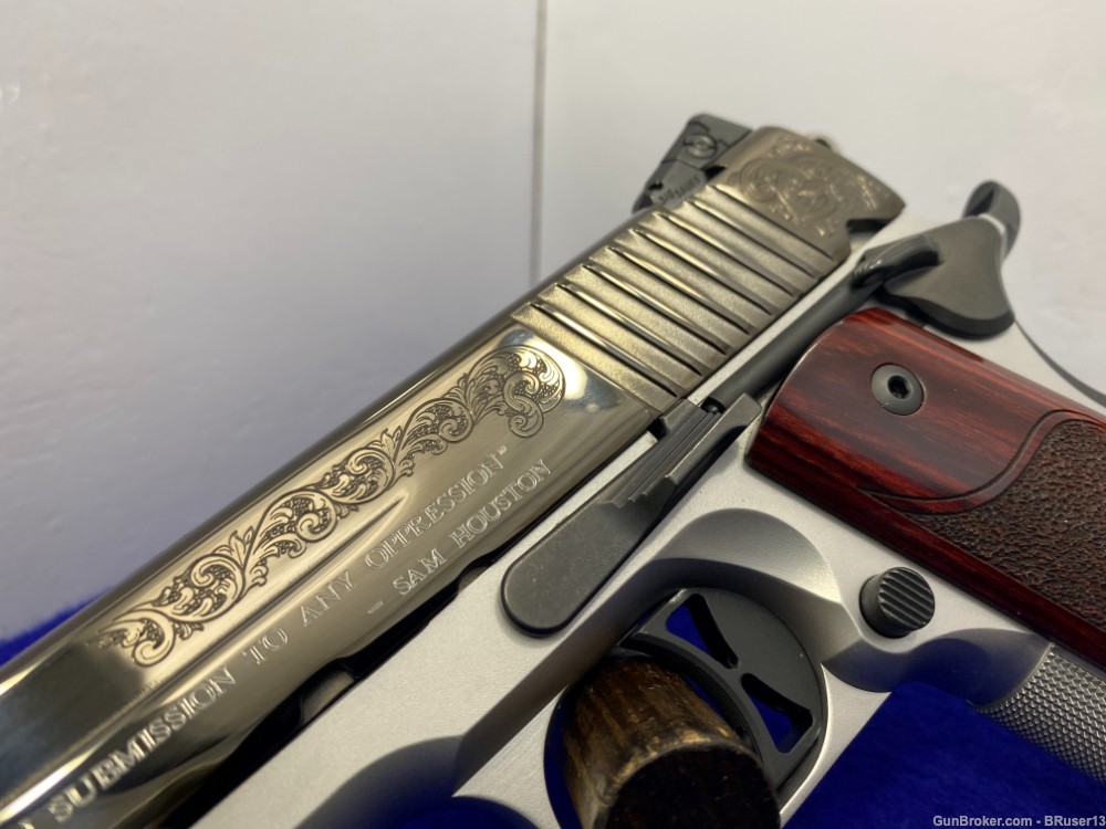2018 Sig Sauer 1911 Engraved Texas .45ACP 2-Tone *GORGEOUS LIMITED EDITION*-img-9