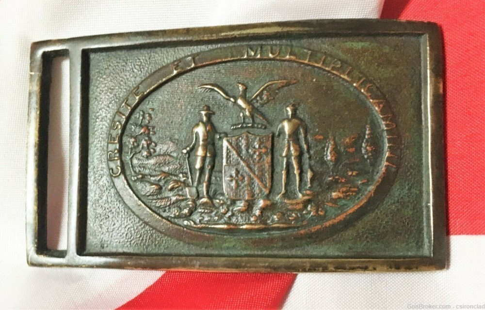Belt Plate / buckle Maryland 1851 - Civil War-img-0