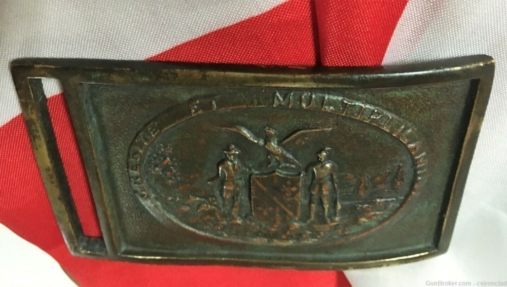 Belt Plate / buckle Maryland 1851 - Civil War-img-3