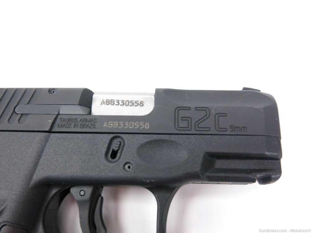 Taurus G2c 9mm 3.25" Semi-Automatic Pistol w/ 2 Magazines-img-12