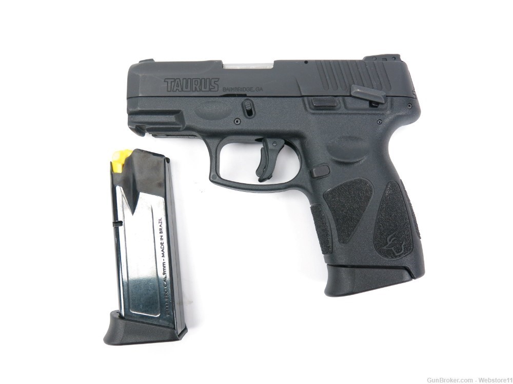 Taurus G2c 9mm 3.25" Semi-Automatic Pistol w/ 2 Magazines-img-0