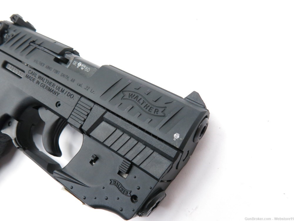 Walther P22 3.5" 22LR Semi-Automatic Pistol w/ Laser, Magazine, Hard Case-img-11