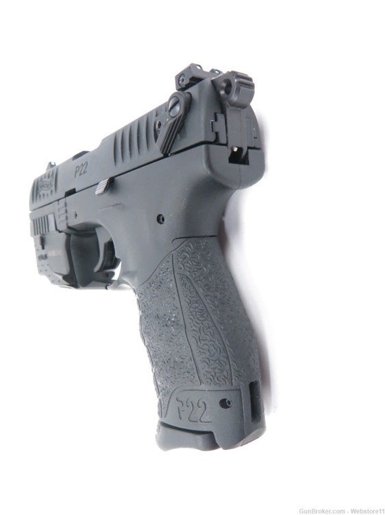 Walther P22 3.5" 22LR Semi-Automatic Pistol w/ Laser, Magazine, Hard Case-img-6