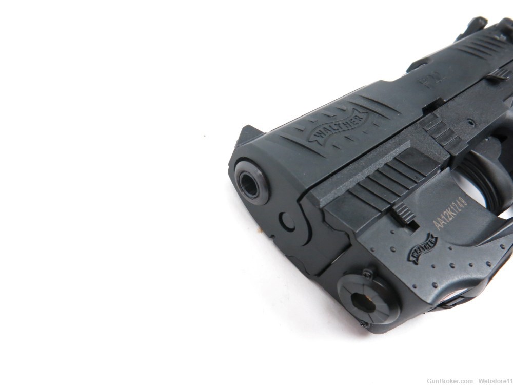 Walther P22 3.5" 22LR Semi-Automatic Pistol w/ Laser, Magazine, Hard Case-img-1
