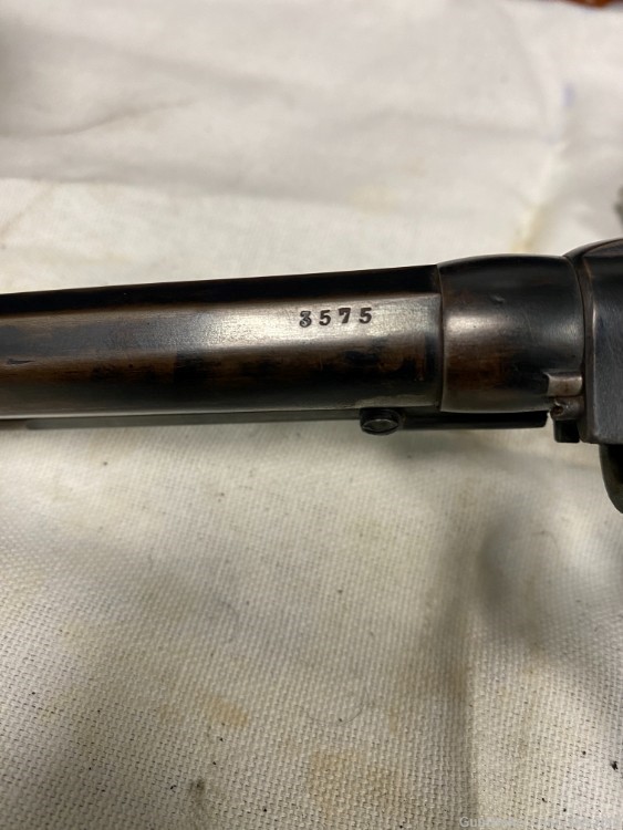Rare Brevet Nagant 1878/86 Imp 9.4mm Belgian Commissioned Officers Revolver-img-3
