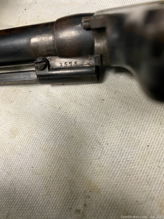 Rare Brevet Nagant 1878/86 Imp 9.4mm Belgian Commissioned Officers Revolver-img-2