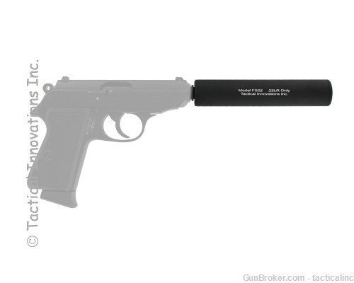 Walther PPK/S Thread Adapter And Display Suppresor Combo-img-0