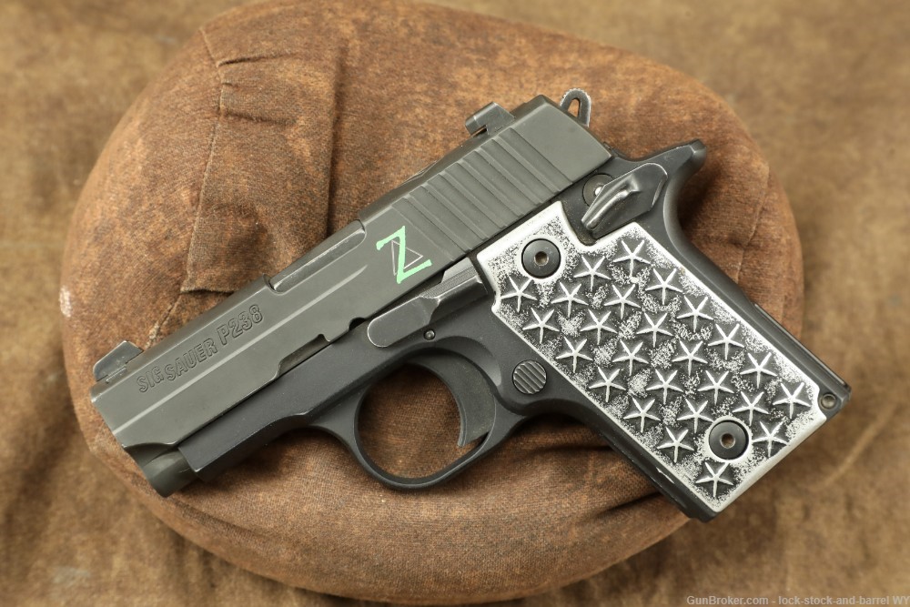 SIG Sauer Model P238 Zombie Edition 2.7" .380 ACP Semi-Auto Pocket Pistol-img-7
