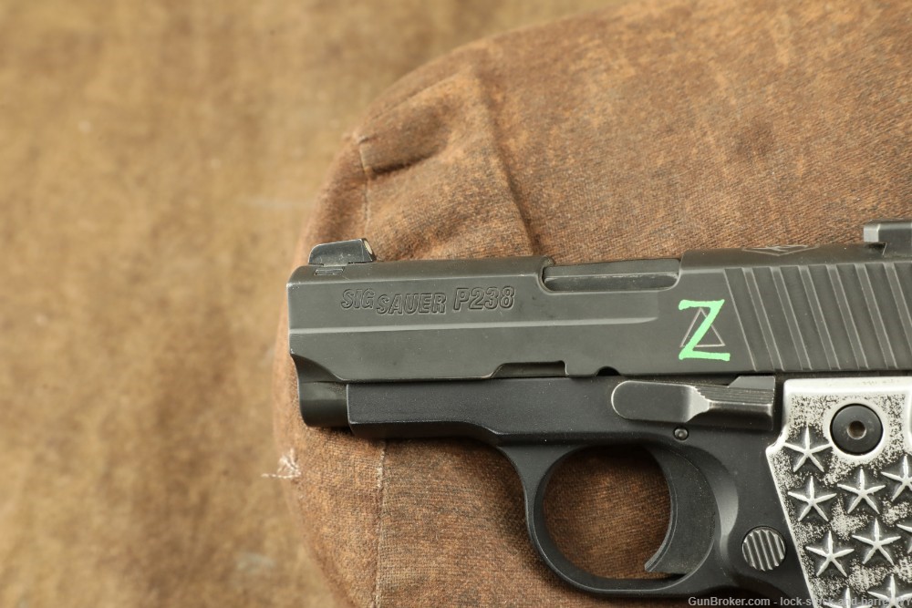 SIG Sauer Model P238 Zombie Edition 2.7" .380 ACP Semi-Auto Pocket Pistol-img-20