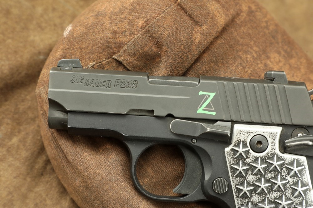 SIG Sauer Model P238 Zombie Edition 2.7" .380 ACP Semi-Auto Pocket Pistol-img-8