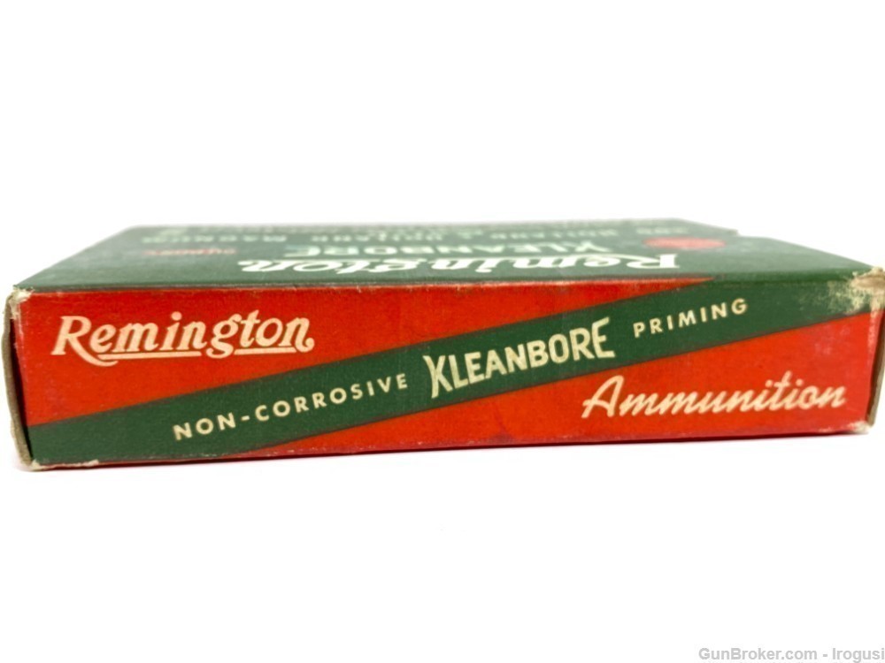 Remington .300 H&H Mag MATCH Vintage Full Box 180 Gr Taper Heel-img-2