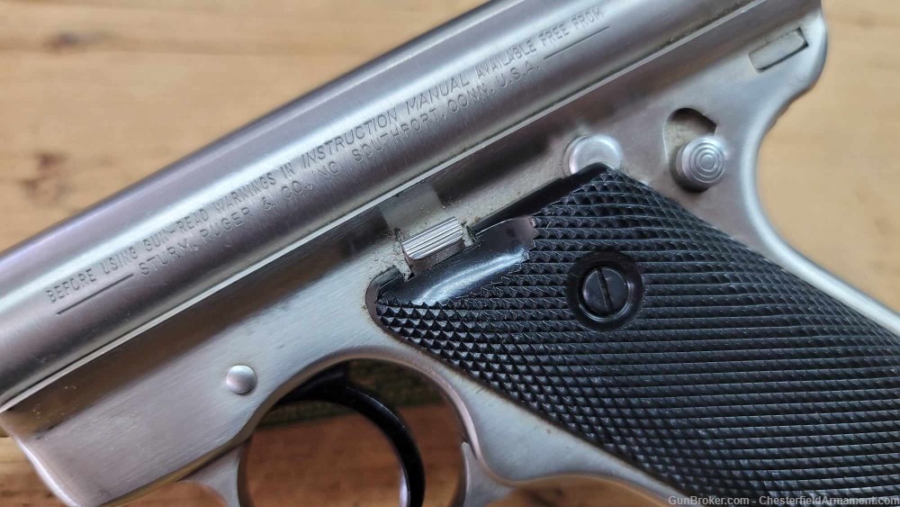 Ruger MK II 22lr stainless pistol -img-32