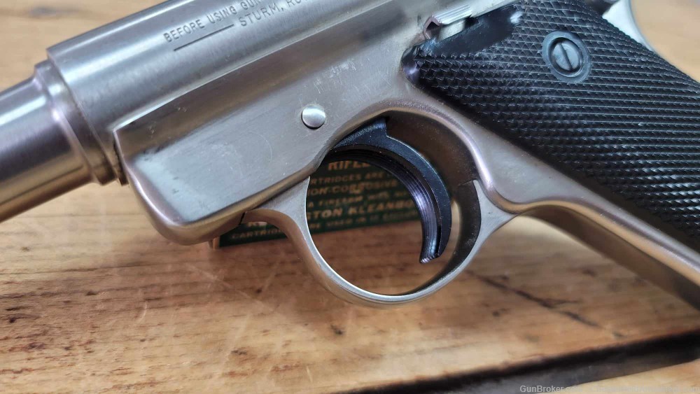 Ruger MK II 22lr stainless pistol -img-28