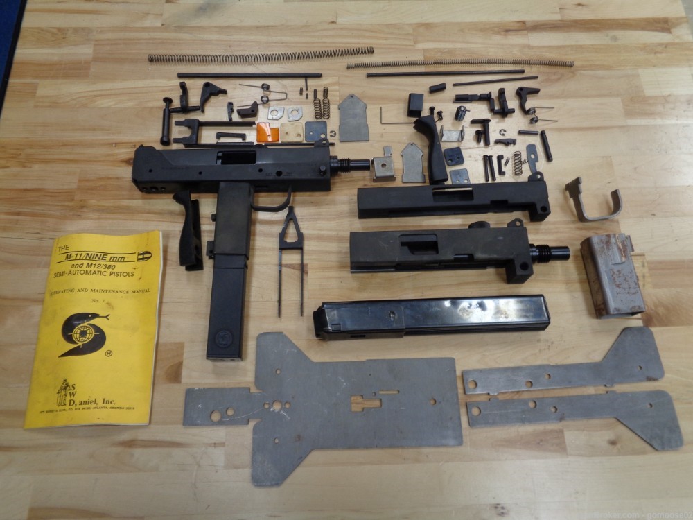MAC 11 10 9mm 45 Auto Parts Kit Cobray SWD Upper Receiver Mag KITS WE TRADE-img-0