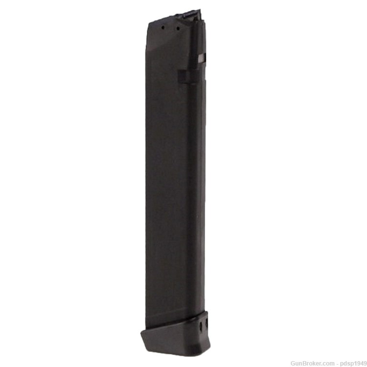 KCI USA 33rd Magazine for Glock 17 9mm Black Polymer Stick Mag-img-0