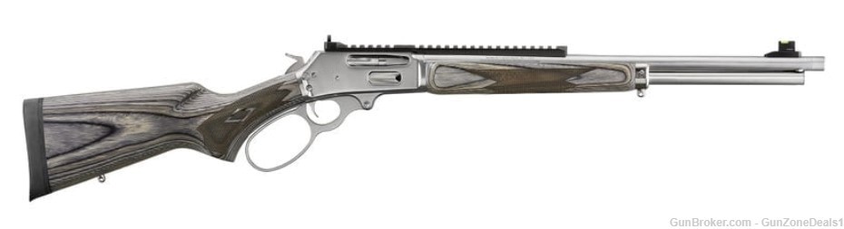 MARLIN 336 SBL STAINLESS .30-30 WINCHESTER 19" BARREL 6-ROUNDS-img-0