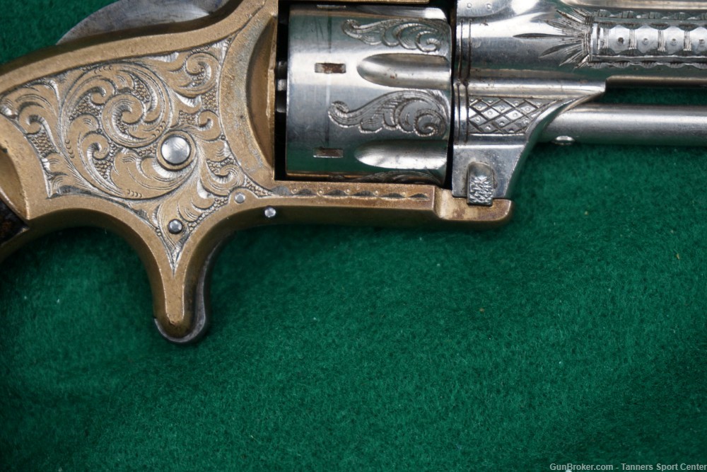 Engraved Nickel Marlin XX 22 Revolver 3" Matching No Reserve 1¢ Start-img-15