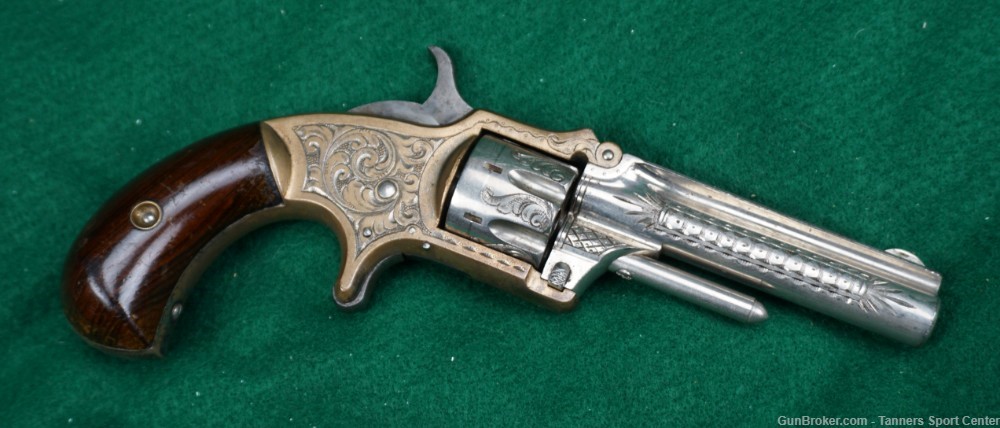 Engraved Nickel Marlin XX 22 Revolver 3" Matching No Reserve 1¢ Start-img-11