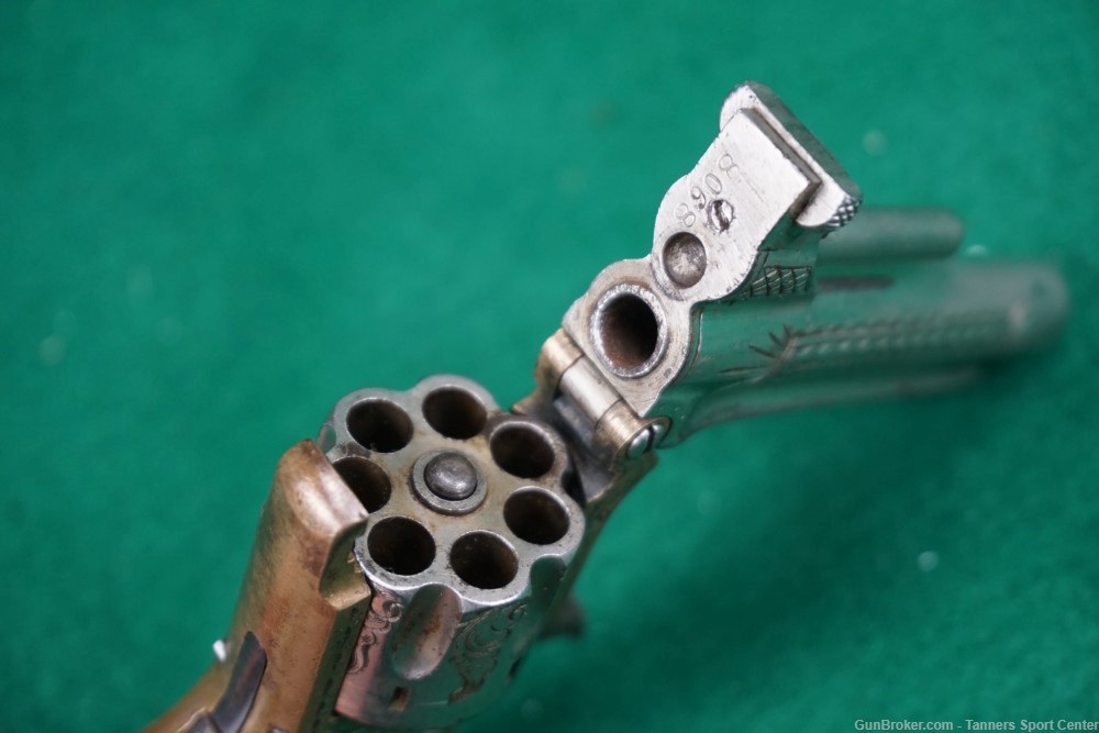 Engraved Nickel Marlin XX 22 Revolver 3" Matching No Reserve 1¢ Start-img-21