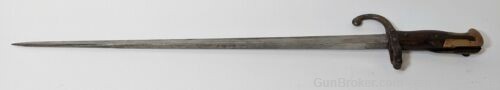 French M1874 Gras Bayonet with Scabbard Matching Numbers Chatellerault 1883-img-0