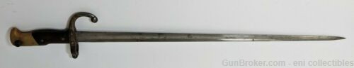 French M1874 Gras Bayonet with Scabbard Matching Numbers Chatellerault 1883-img-8