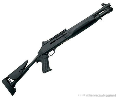 NIB Benelli 11724 M4 Entry Tactical Shotgun 14" SBS 12 Gauge 5 Shot-img-0