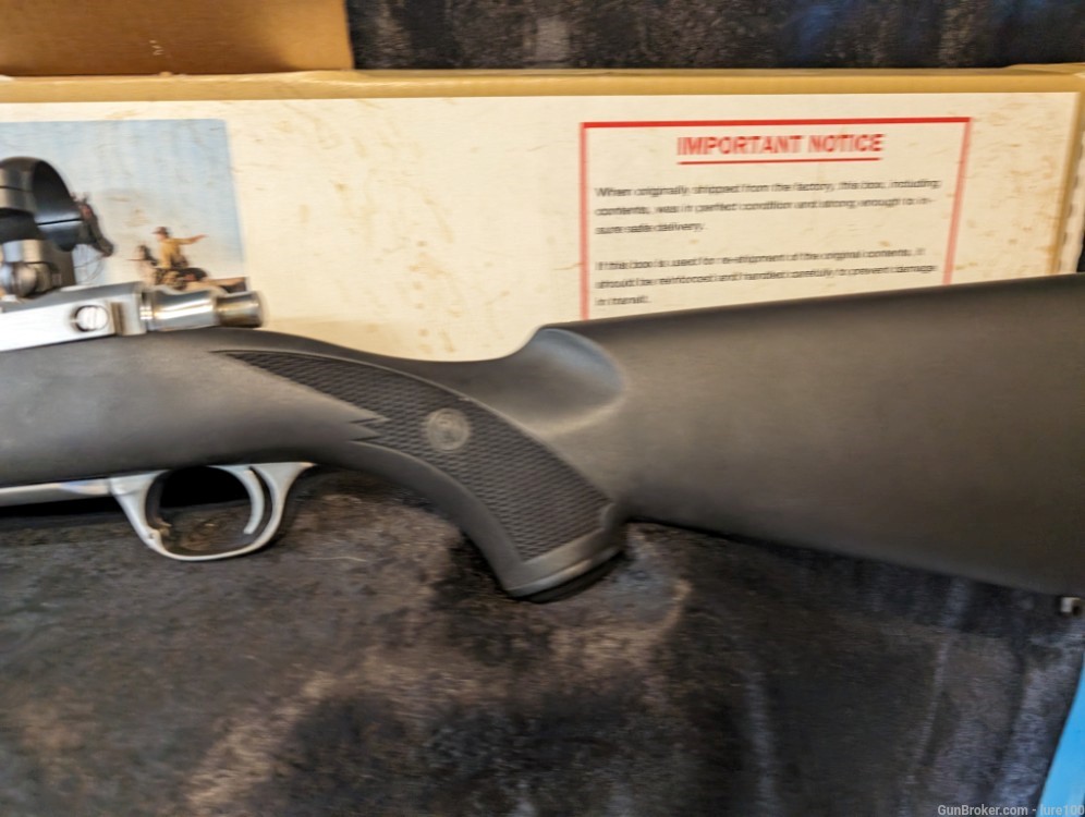 Ruger M77 Mark II Stainless SS SYNTHETIC 25-06 W original box all weather-img-18