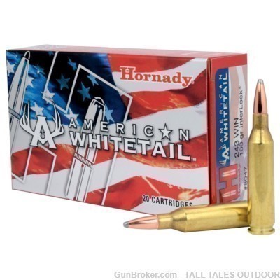 Hornady American Whitetail .243 Win. 100gr. InterLock #8047 20 Rounds-img-0