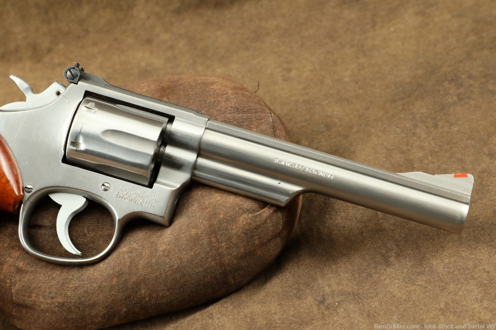 Smith & Wesson S&W Model 66-2 .357 Combat Magnum 6" DA/SA Revolver-img-3