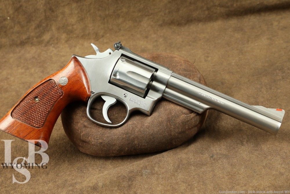 Smith & Wesson S&W Model 66-2 .357 Combat Magnum 6" DA/SA Revolver-img-0