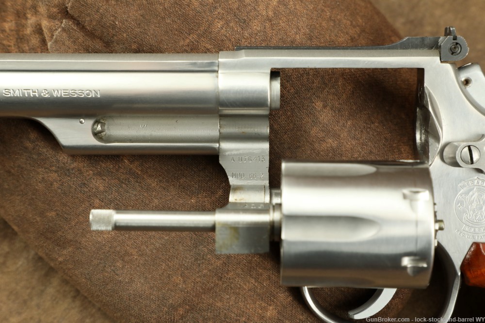 Smith & Wesson S&W Model 66-2 .357 Combat Magnum 6" DA/SA Revolver-img-24