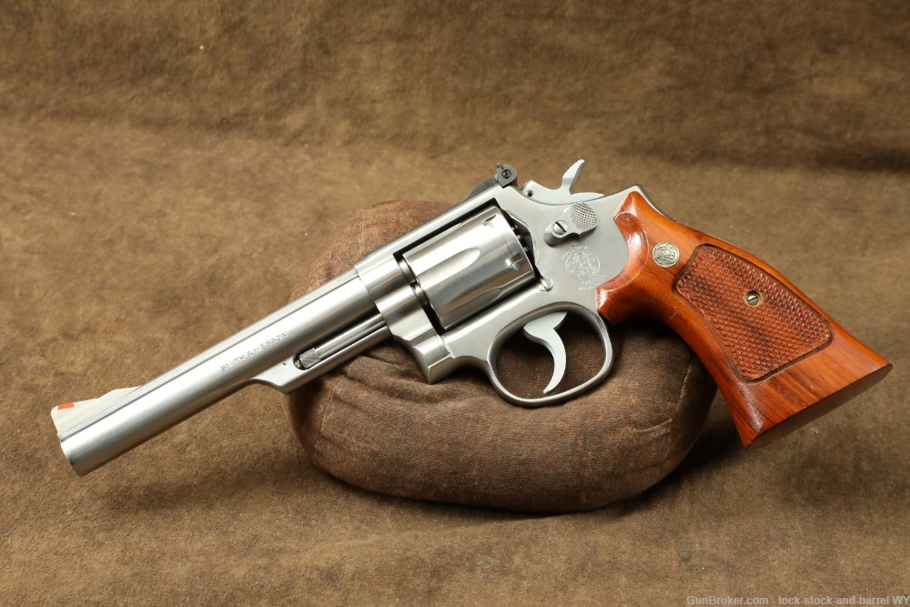 Smith & Wesson S&W Model 66-2 .357 Combat Magnum 6" DA/SA Revolver-img-4