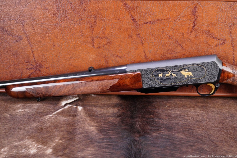 FN Browning Model BAR Grade V 5 7mm Remington 22? Semi-Auto Rifle, 1971 C&R-img-9
