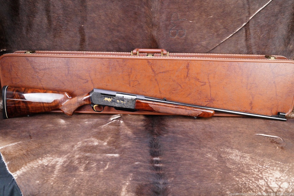 FN Browning Model BAR Grade V 5 7mm Remington 22? Semi-Auto Rifle, 1971 C&R-img-6