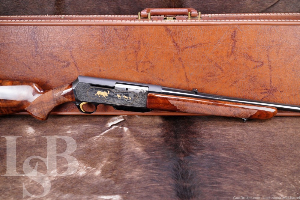 FN Browning Model BAR Grade V 5 7mm Remington 22? Semi-Auto Rifle, 1971 C&R-img-0