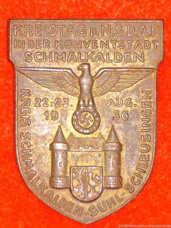 WW2 German Kreistag badge-img-0