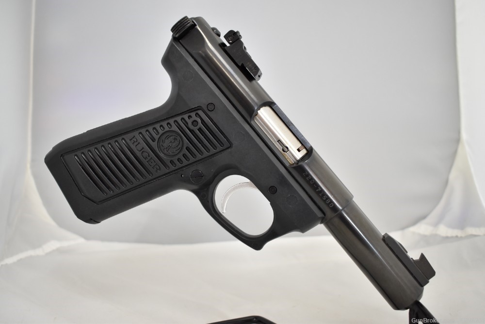 Vintage 1995 Ruger MK II 22/45 Target Pistol .22 LR Mark II-img-4