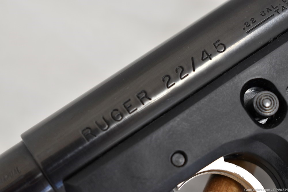 Vintage 1995 Ruger MK II 22/45 Target Pistol .22 LR Mark II-img-16
