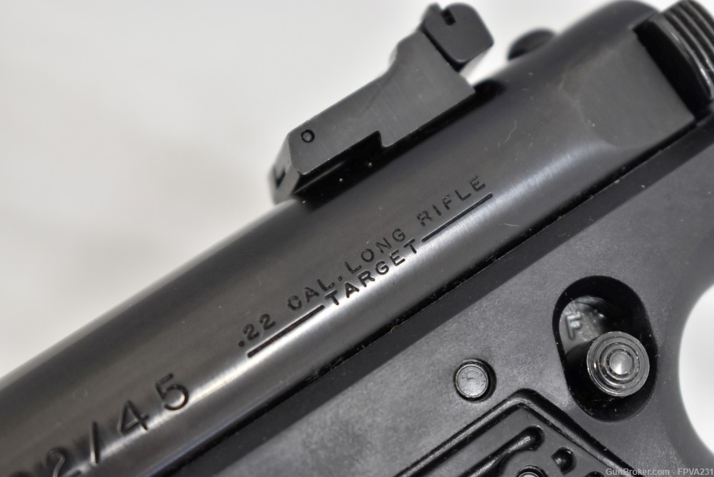 Vintage 1995 Ruger MK II 22/45 Target Pistol .22 LR Mark II-img-17