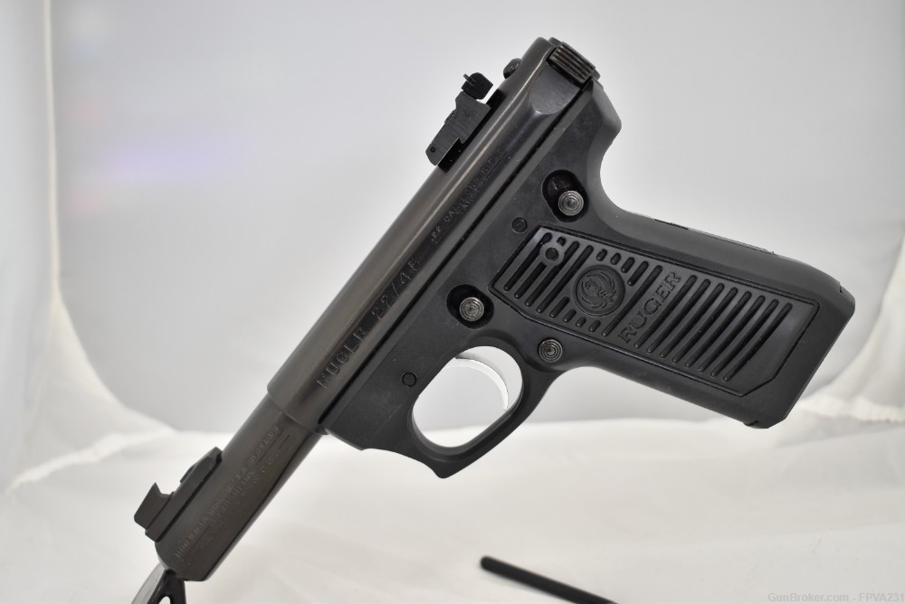 Vintage 1995 Ruger MK II 22/45 Target Pistol .22 LR Mark II-img-1