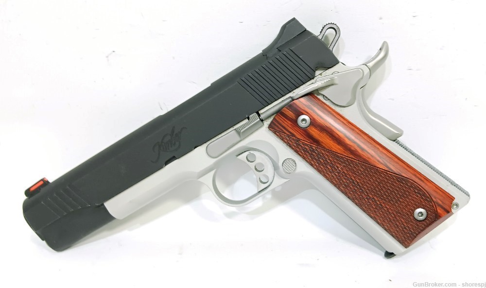 Kimber Custom LW 1911 .45ACP Semi-Auto Pistol (5", Stainless)-img-1